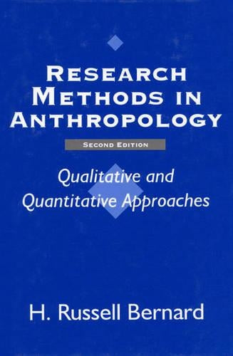 Research Methods in Anthropology