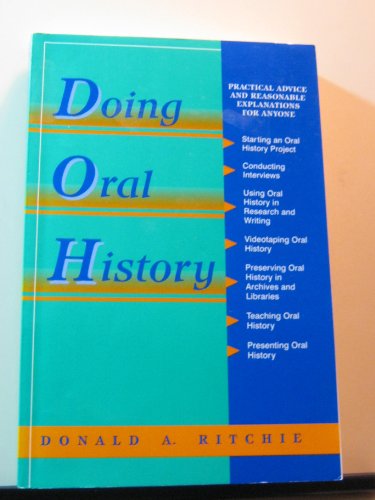 Doing Oral History