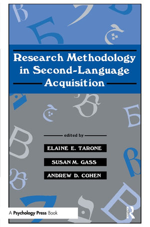Research Methodology in Second-Language Acquisition