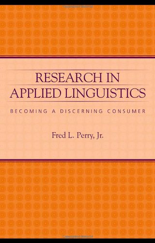 Research in Applied Linguistics