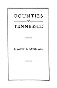 Counties of Tennessee 