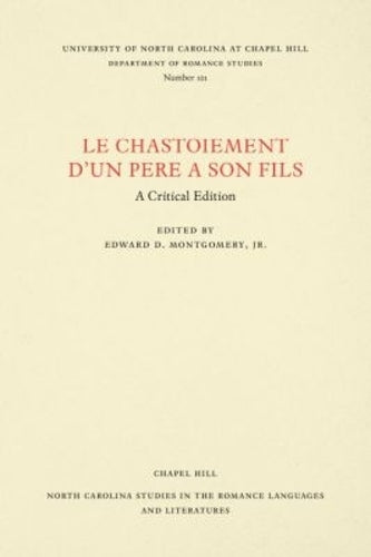 Le Le Chastoiement d'un Pere a Son Fils