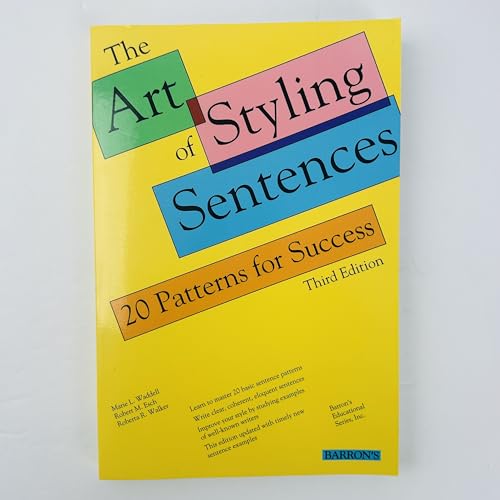 The Art of Styling Sentences