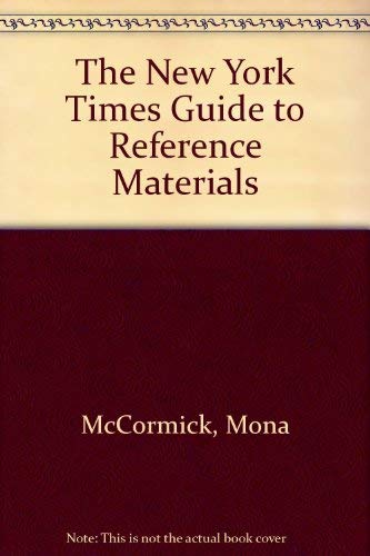 Guide to Reference Materials