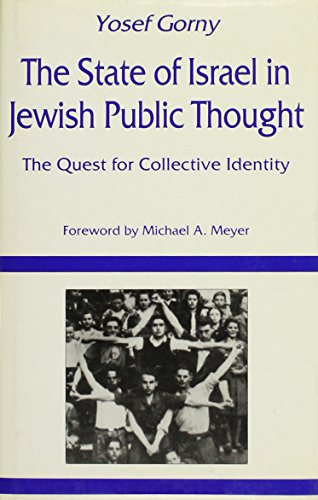 The State of Israel in Jewish Public Thought