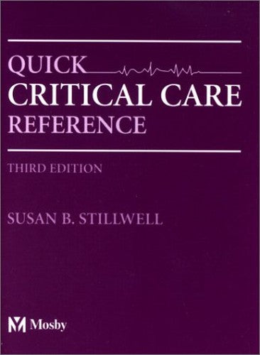 Quick Critical Care Reference