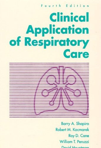 Clinical Application of Respiratory Care cover