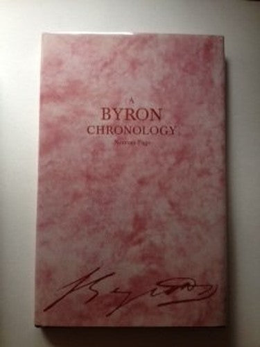 Byron Chronology