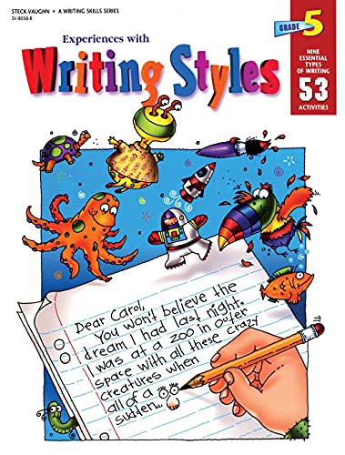 Experiences with Writing Styles Reproducible Grade 5