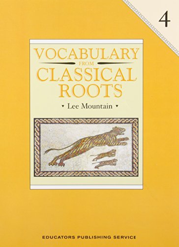 Vocabulary from Classical Roots Student Grd 4