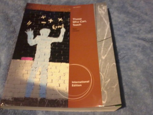 Those Who Can, Teach, International Edition