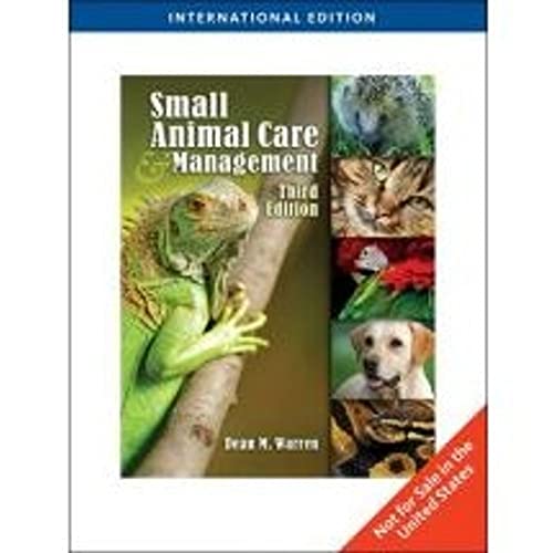 Small Animal Care and Management