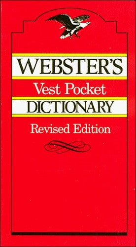 Webster's vest pocket dictionary
