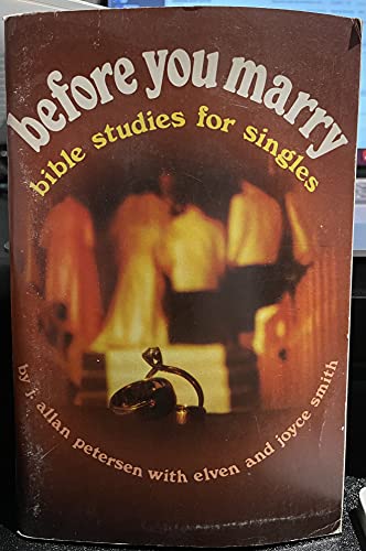 Before You Marry: bible studies for singles cover art