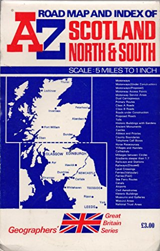 A. to Z. Road Map of Great Britain - 5m-1"