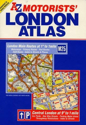 A-Z Motorists' London Atlas cover