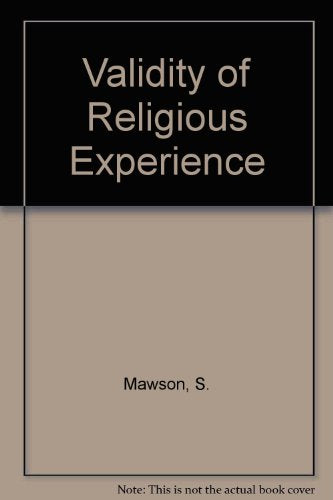 Validity of Religious Experience cover