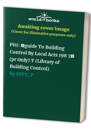 Guide to Building Control by Local Acts