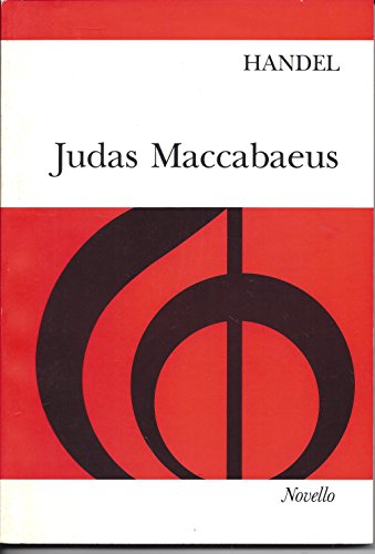Judas Maccabeus (Mozart) Vocal Score