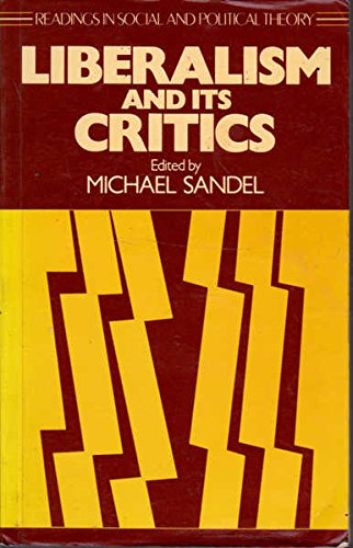 Liberalism and Its Critics cover