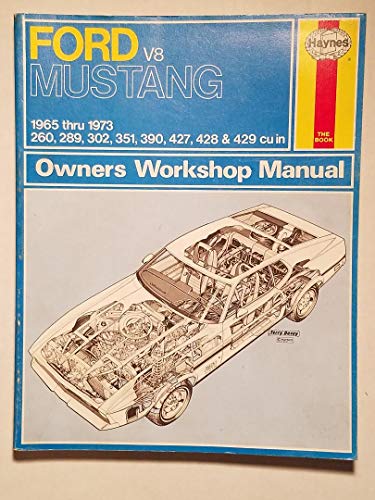 Ford Mustang, Mach 1, GT, Shelby, & Boss V-8 (1964-1973) Haynes Repair Manual (USA)