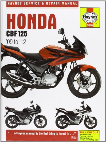 Honda CBF125 Service and Repair Manual