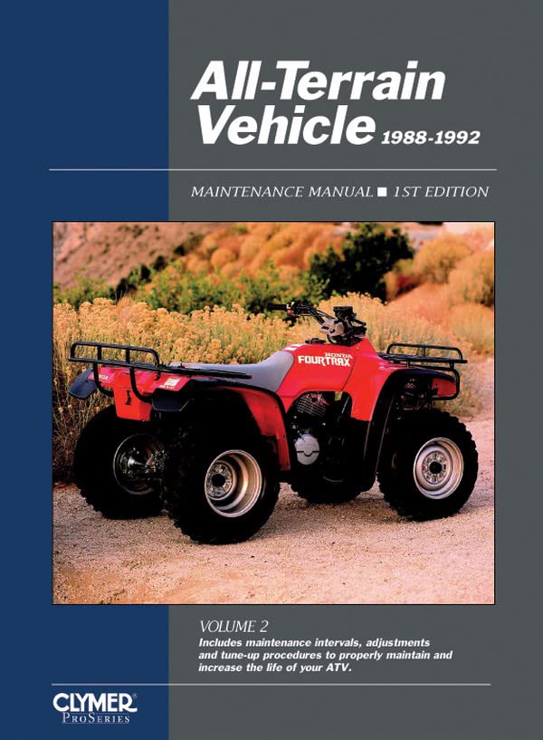 Honda Kawasaki Polaris Suzuki Yamaha All-Terrain Vehicle Volume 2 Serv