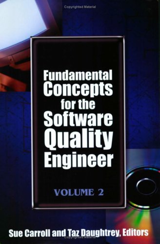 Fundamental Concepts for the Software Quality Engineer