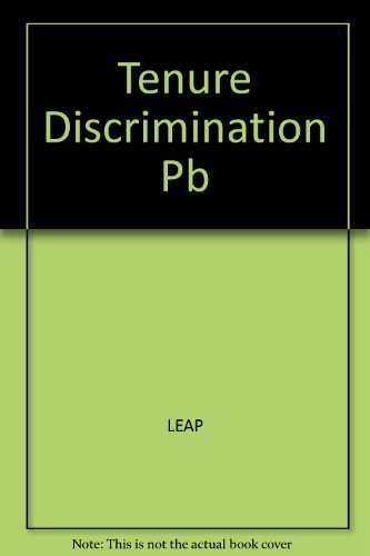 Tenure Discrimination Pb
