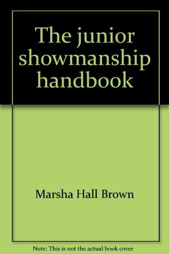 The Junior Showmanship Handbook cover art