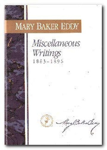 Miscellaneous Writings, 1883-1896 cover