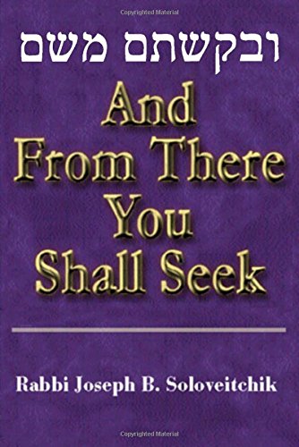 And from There You Shall Seek