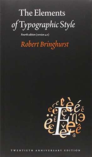 The Elements of Typographic Style: Version 4.3