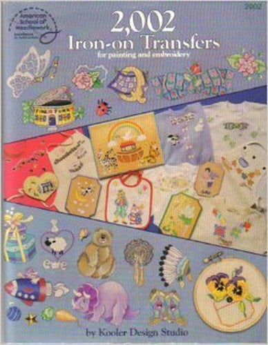 2,002 Iron-on Transfers for Painting and Embroidery