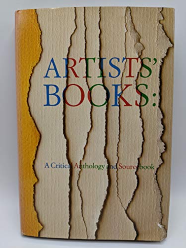 Artist's Books: A Critical Anthology and Sourcebook
