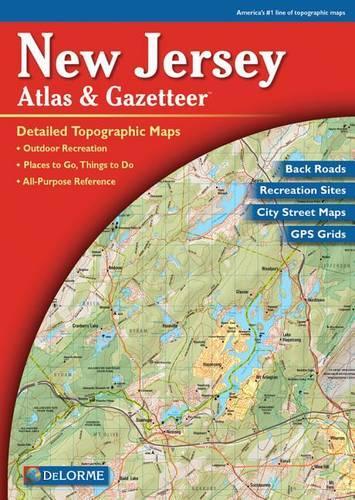 Delorme New Jersey Atlas & Gazetteer