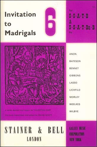 Invitation To Madrigals cover