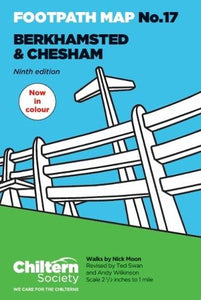 Chiltern Society Footpath Map No. 17 Chesham & Berkhamsted 