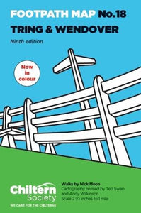 Chiltern Society Footpath Map No. 18 Tring and Wendover 