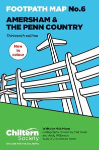 Chiltern Society Footpath Map No. 6 - Amersham and the Penn Country 