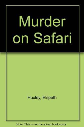 Murder on Safari cover