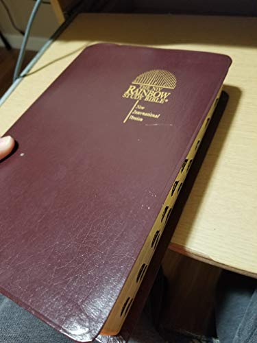 Bible New International Version Rainbow Stdy Burg