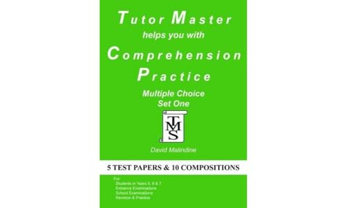 Tutor Master Helps You with Comprehension Practice
