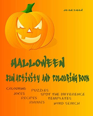 Halloween Fun Activity and Colouring Book