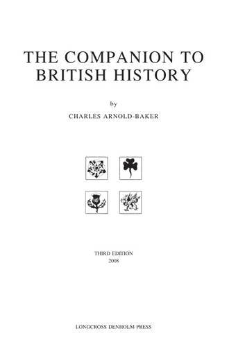 The Companion to British History
