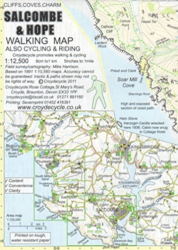 Salcombe & Hope Walking Map
