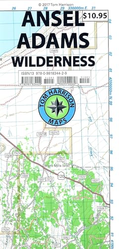 Ansel Adams Wilderness Trail Map