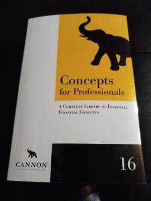 Concepts for Professionals ( A Complete Library of Essential Financial Concepts ) 16th Edition