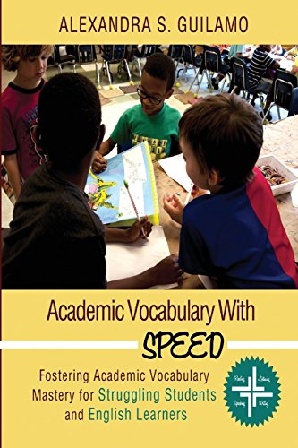 Academic Vocabulary with SPEED
