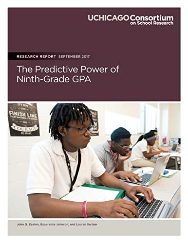 The Predictive Power of Ninth-Grade GPA cover art